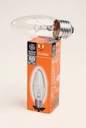 Лампа накаливания свеча 60W E27 220-230 В пр. (60C1/CL)