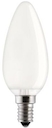GE Лампа накаливания свеча 60W E14 матовая (60C1/FR)