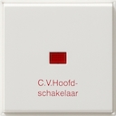 Wip controle C.V.hoofdschakelaar Gira TX_44 (SW IB) zuiver wit