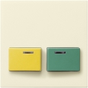 Afdekking Ackermann 73642 E Systeem 55 crème wit