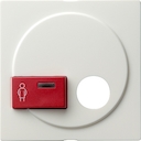Afdekking Ackermann 73022 B / 73023 B S-Color zuiver wit