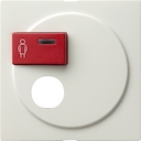 Afdekking Ackermann 73073 E/E3/73075 A S-Color zuiver wit