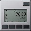 Op.st. jaloezie 2 SD Gira E22 aluminium