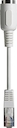 Beschermingsadapter Hulp-/meerv. knop Oproepsysteem 834