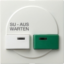 Afdekking Ackermann 73642 B2 S-Color zuiver wit