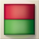 Kamersignaallamp rood, groen Gira F100 crème wit