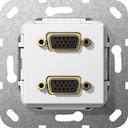 Разъем VGA 2 местн.
