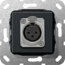 Гнездо XLR серии D