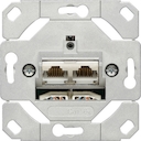 Розетка сет. 2 местн. Cat.6A IEEE 802.3an