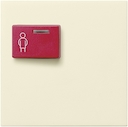 Afdekking Ackermann 73073 F / 73073 F3 Systeem 55 crème wit