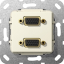 Разъем VGA 2 местн.
