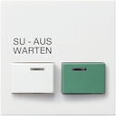 Afdekking Ackermann 73642 B2 Systeem 55 zuiver wit