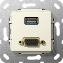 Разъем USB 3.0 A, VGA
