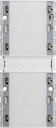 KNX сенс выкл 3 Komfort 2 клавишн.