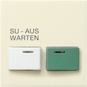 Afdekking Ackermann 73642 B2 Systeem 55 crème wit