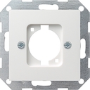 Afdekking draagring XLR D-serie Systeem 55 zuiver wit mat