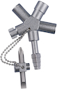 Control cabinet key with bit