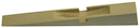Expansion wedge plastic with groove