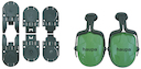Ear defenders for helmet   green SNR: 23 dB