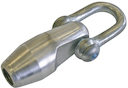 Front bulb with shackle M 12