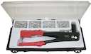 Riveting tool set