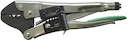 Crimping pliers levered non-insulated  terminals