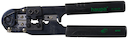 Crimping pliers unshielded modular plug 8 pin