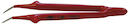 Tweezers insulated bent     150 mm