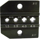 Dies for Tyco  1.5 + 2.5 + 4 + 6 mm²