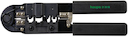 Crimping pliers for modular plugs