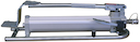 Hydraulic foot pump without hose