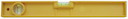 Safety spirit level 400 mm