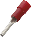 Round pin cable lug insulated 10