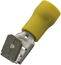 Socket sleeves(female) insulated 4.0-6.0/6.3x0.8