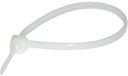 Cable ties natural PA 6.6.  100x 2.5 mm