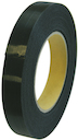 Hook and loop cable ties black roll 10m x 15 mm