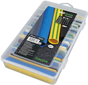 Set Heat shrinkable tubing 2:1; coloured; 160 pcs