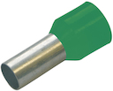 Insulated end sleeves emerald  0.34/ 6