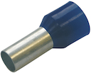 Insulated end sleeves blue   2.5 / 8