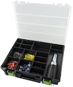 End sleeves assortment colour series DIN with plie