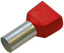 Twin end sleeves red     1.5 /12