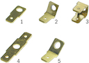 Socket sleeves (male) bare brass  0° 6.3x0.8