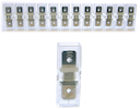 Elastic connector  form  1    2.8x0.8 mm