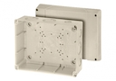 KF 9350 - Коробка ответвительная пустая, стойкая к УФ, IP 66, размер 210х260х116, цвет серый, материал поликарбонат, преднамеченные выбиваемые отверстия на 12 вводов М 20/25/32/40/50,  под кабель до 35 мм2, кабельные ввода ASM заказываются отдельно.