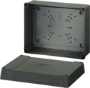 KF 8350- Коробка ответвительная пустая, стойкая к УФ, IP 66, размер 210х260х116, цвет серый, материал поликарбонат, гладкие стенки Макс.  M50