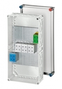 K 2401 - Коробка ответвительная с прозрачной крышкой, размер 600х300х170, цвет серый, материал поликарбонат, с 5-полюсной клеммой для медных и алюминиевых проводов, 25-240 мм2, IP 65, пломбируемая, кабельные ввода и фланцы заказываются отдельно.