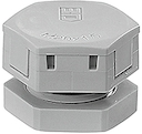 BM 20G - Компенсационная заглушка, для отверстий M 20, применяется для снижения образования конденсата посредством выравнивания давления, объем корпуса до 28000см3, толщина стенки до 4 мм, цвет серый, устойчивая к УФ, IP 54, материал полиамид.
