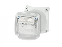 Коробка клеммная DK 0404 G 104х104х70 мембраны пятиполюсные 1.5-6 кв.мм серая РР IP66