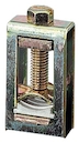 KS 150 - Клемма прямого подключения на токовые шины толщиной 12x5 (10) мм, под Cu кабель 35-150 мм2., или шину Mi VS 630