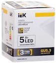 Лампа светодиодная MR16 софит 5 Вт 330 Лм 12 В 3000 К GU5.3 IEK